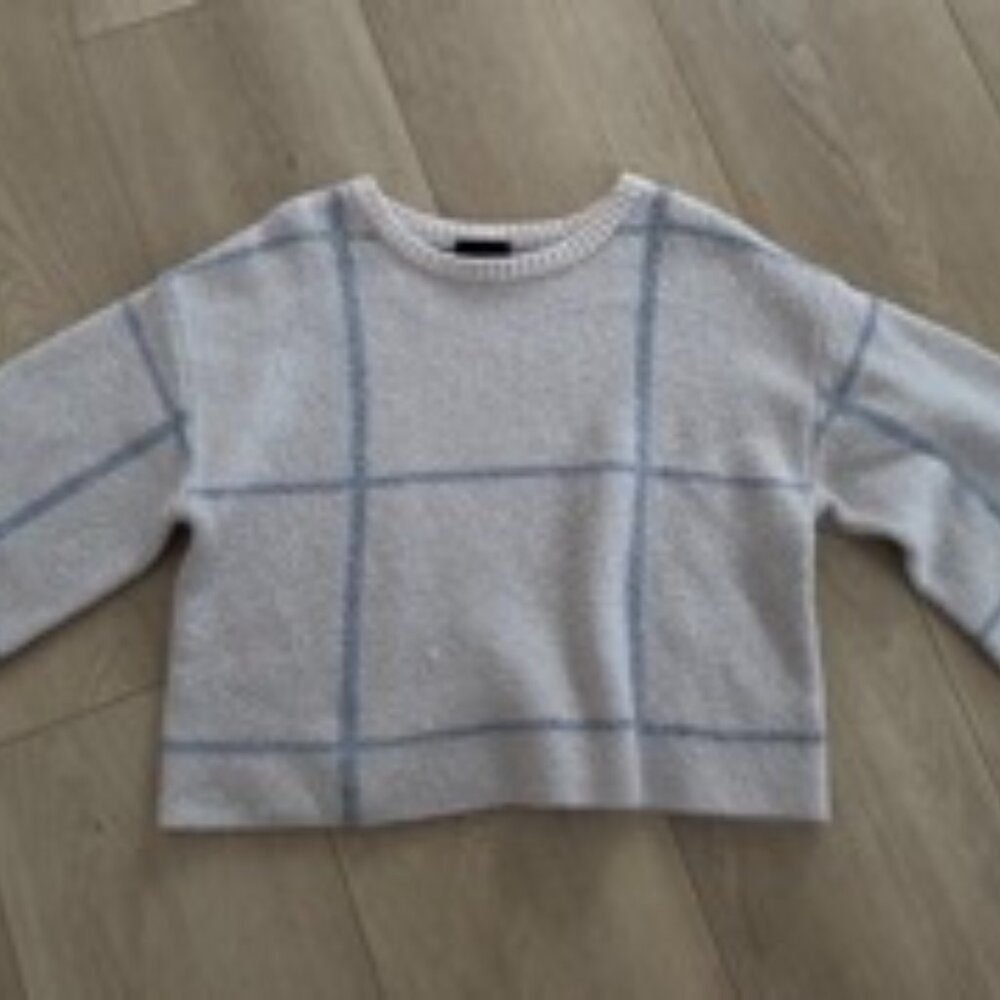 Solange Plaid Sweater